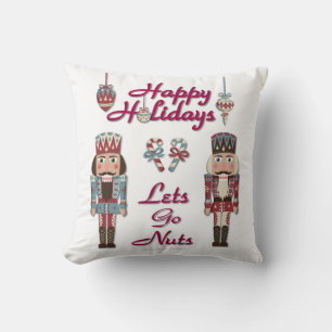 Holiday Nutcracker Lasse Nuts Pillow Kissen