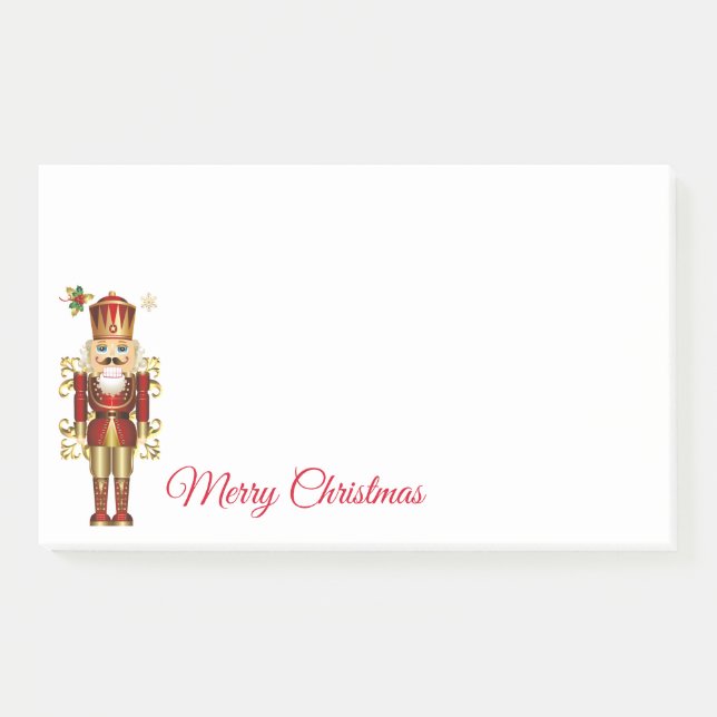 Holiday Nutcracker Post-it-Notes Post-it Klebezettel (Vorderseite)