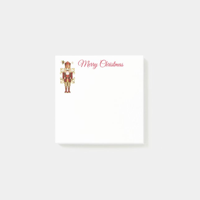 Holiday Nutcracker Post-it-Notes Post-it Klebezettel (Vorderseite)