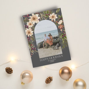 Holiday One Foto Arch Wasserfall Botanisches Flora Feiertagskarte