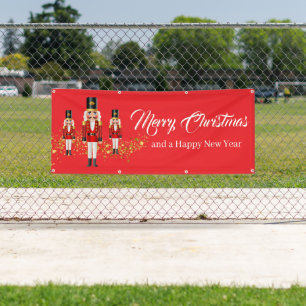 Holiday Outdoor Banner Nutcracker