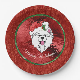 Holiday Paper Plate Sammy Club Pappteller