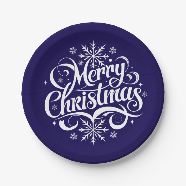 Holiday  pappteller (Vorderseite)