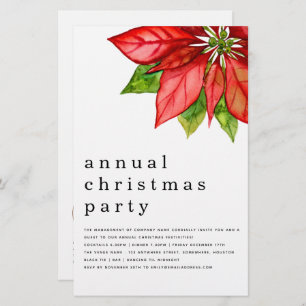 Holiday Party Poinsettia Größer