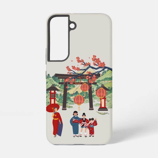 Holiday phone case samsung galaxy hülle (Rückseite)