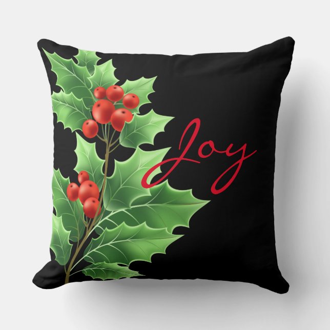 Holiday Pillow-Holly Kissen (Vorderseite)