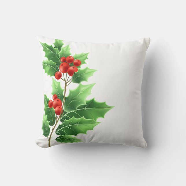 Holiday Pillow-Holly Kissen (Vorderseite)