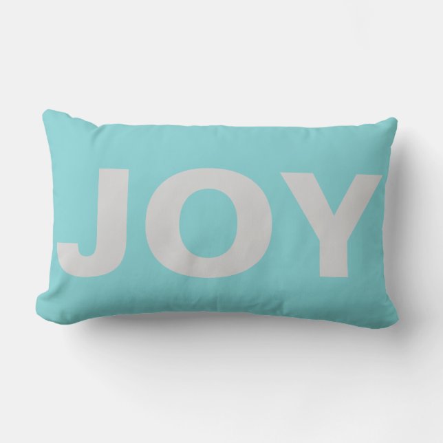Holiday Pillow-JOY Lendenkissen (Vorderseite)