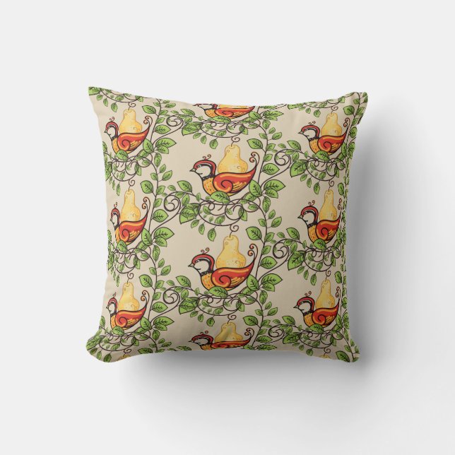 Holiday Pillow-Partridge Kissen (Vorderseite)