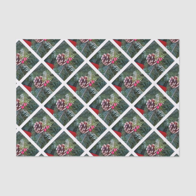 Holiday Pine Seidenpapier (Vorderseite)