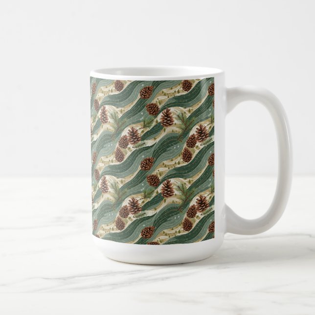 Holiday Pinecone Kaffeetasse (Rechts)