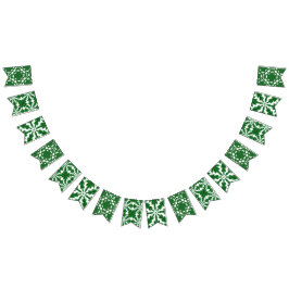 Holiday Pines Frack Bunting Banner