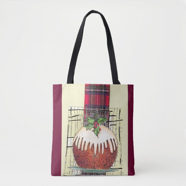 Holiday Plum Pudding Tasche (Vorderseite)