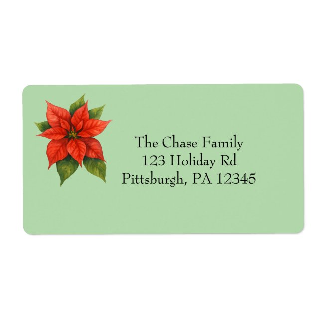 Holiday Poinsettia shipping (Vorne)