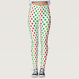 Holiday Polka-dots Leggings