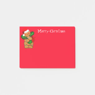 Holiday Post it Notes-Gingerbread Man Post-it Klebezettel