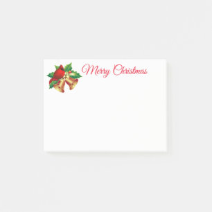 Holiday Post it Notes-Red Kardinal Post-it Klebezettel
