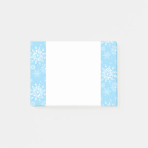Holiday Post it Notes-Snowflakes Post-it Klebezettel