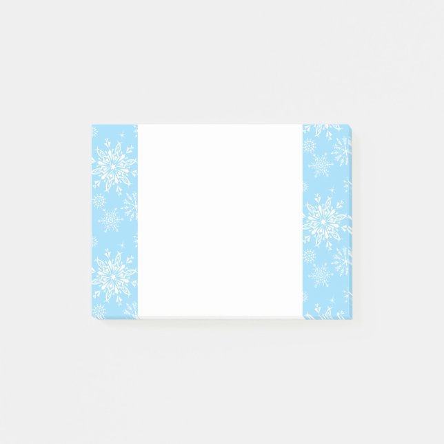 Holiday Post it Notes-Snowflakes Post-it Klebezettel (Vorderseite)