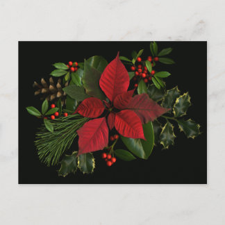 Holiday Postacard Feiertagspostkarte