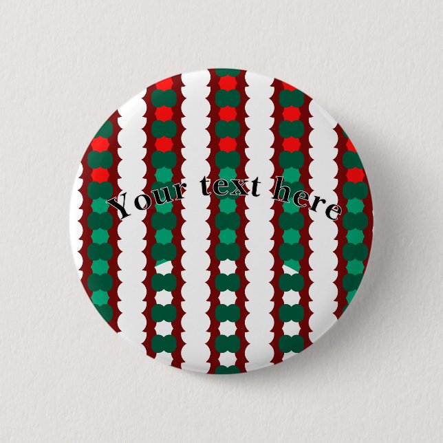 Holiday Postcard Button (Vorderseite)