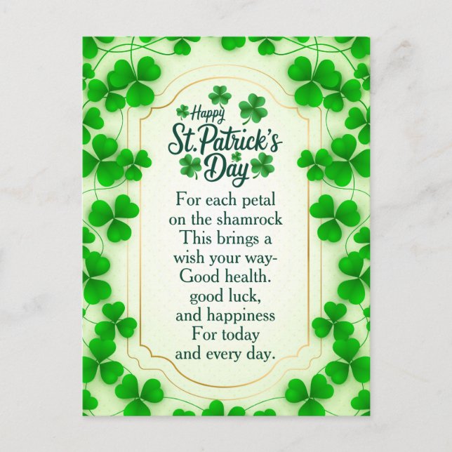 Holiday Postcard Feiertagspostkarte (Vorderseite)