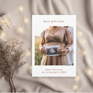 Holiday Pregnancy Ankündigung Bestes Geschenkgutsc