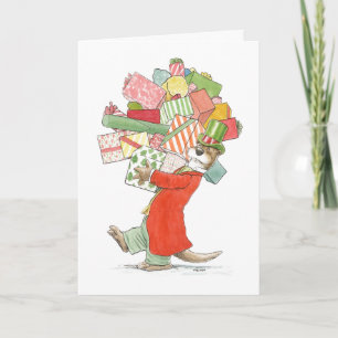 Holiday Presents Otter Card Karte