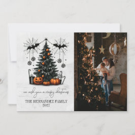 Holiday Pumpkin Tree Feiertagskarte