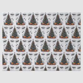 Holiday Pumpkin Tree Seidenpapier