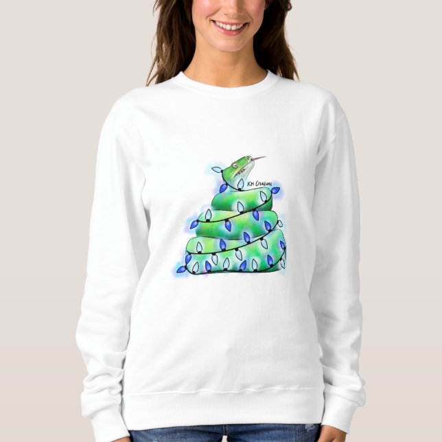 Holiday python - Sweatshirt (Vorderseite)