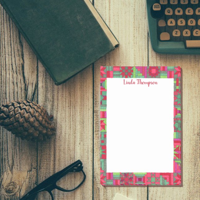 Holiday Quilt Personalisiert Post-it-Notes Post-it Klebezettel (Von Creator hochgeladen)