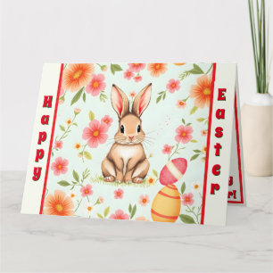 Holiday Rabbit Oster Moderne Sammlung Karte