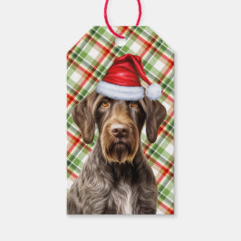 Holiday Red Kariert GWP Pointer Dog Lover Weihnach Geschenkanhänger