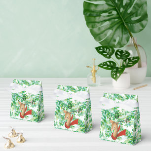 Holiday Reindeer auf Blätter Geschenkschachtel