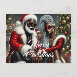 Holiday Royalty Postcard Postkarte