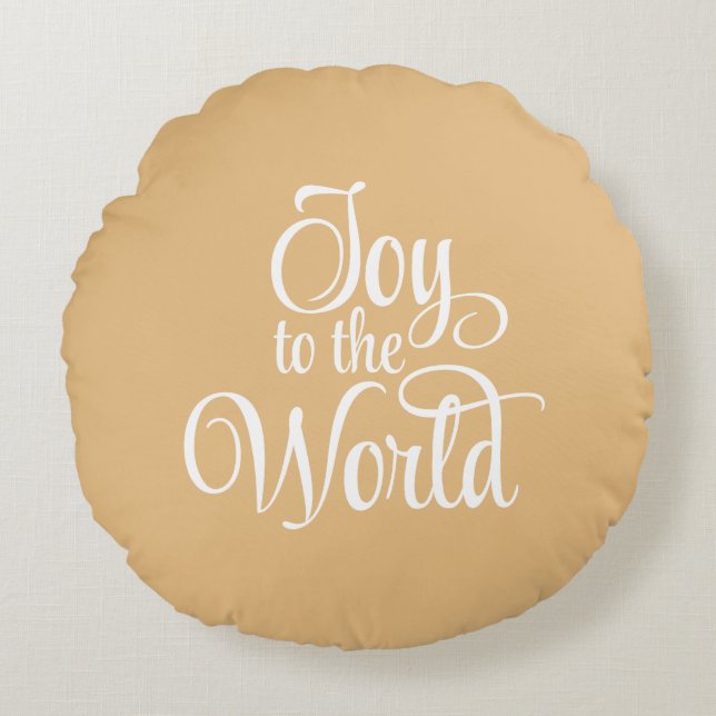 Holiday Rundes Kissen (Vorderseite)