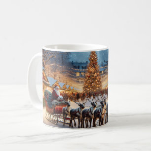 Holiday Santa Coffee Tasse