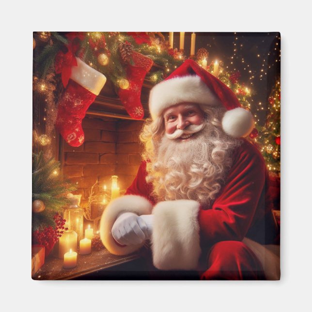 Holiday Santa Magnet (Vorne)