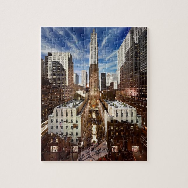 Holiday Season at Rockefeller Puzzle (Vertikal)