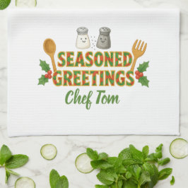 Holiday Seasoned Greetings Geschirrtuch