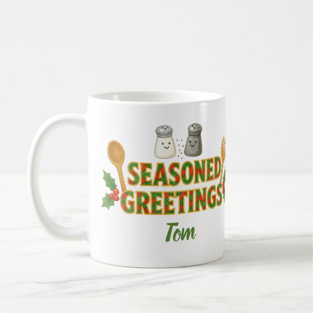 Holiday Seasoned Greetings Kaffeetasse (Links)