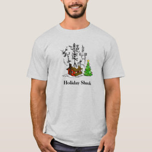Holiday Shack Ham Radio Christmas T - Shirt
