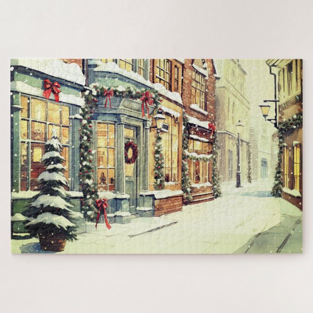 Holiday Shopping Puzzle (Horizontal)