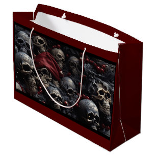 Holiday Skull Geschenktasche Große Geschenktüte