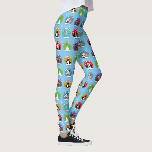 Holiday Snow Globes Leggings (Rechts)