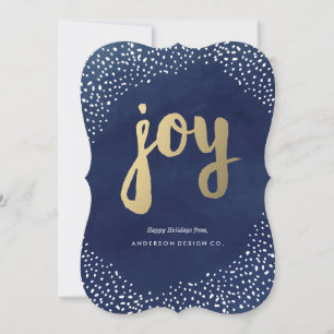 Holiday Snow Storm Corporate Holiday Feiertagskarte