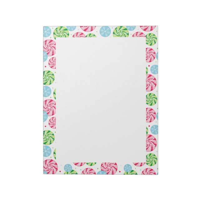 Holiday Snowflake Notizblock (Rotiert)