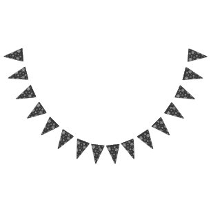 Holiday Snowflakes Banner Flags