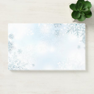 Holiday Snowflakes Post it Notes Post-it Klebezettel